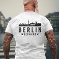 Berlin Souvenir Berlin Skyline Berlin T-Shirt mit Rückendruck Geschenke für alte Männer