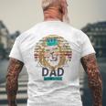 Best Dad In The World Lion Daddy For Father's Day Mens Back Print T-shirt Gifts for Old Men