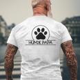 Best Dogs Dad Dog Owner Dog T-Shirt mit Rückendruck Geschenke für alte Männer