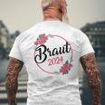 Braut 2024 Für Hochzeit Und Junggesellinnenabschied Jga T-Shirt mit Rückendruck Geschenke für alte Männer