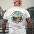 Out Of Breath Hiking Society For Hiker Nature Love Men's T-shirt Back Print Gifts for Old Men
