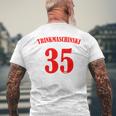 Bulgaria Malle Party Team Poland Sauf Jersey T-Shirt mit Rückendruck Geschenke für alte Männer