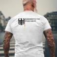 Bundesinstitut Für Pfusch Am Kfz T-Shirt mit Rückendruck Geschenke für alte Männer