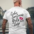 Cabo San Lucas Girls Trip 2024 Fun Matching Mexico Vacation Men's T-shirt Back Print Gifts for Old Men