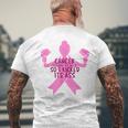 Cancer Touched My Boob So I Kicked Its Ass Men's T-shirt Back Print Gifts for Old Men