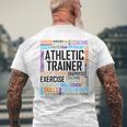 At Certified Athletic TrainerLove Words Men's T-shirt Back Print Gifts for Old Men