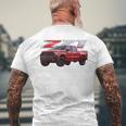 Chevys Silverado Z71 4X4 Truck Men's T-shirt Back Print Gifts for Old Men