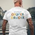 Children's Big Brother 2024 Ich Werde Großer Bruder T-Shirt mit Rückendruck Geschenke für alte Männer