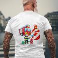 Children's Birthday Feuerwehr Fire Brigade Attention Ich 80 T-Shirt mit Rückendruck Geschenke für alte Männer