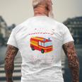 Children's Löschzwerg Boys Fire Engine Fireman T-Shirt mit Rückendruck Geschenke für alte Männer