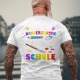 Children's Schule Ich Komme Kita Abgänger Schule Ich Komme 80 T-Shirt mit Rückendruck Geschenke für alte Männer