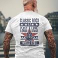 Classic Rock Music Fest Play It Loud Men's T-shirt Back Print Gifts for Old Men