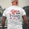 Cool Dare To Stand Out Motivation Men's T-shirt Back Print Gifts for Old Men