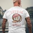 Cowboy Hat Boots Let's Go Girls Western Cowgirls Cowgirl Men's T-shirt Back Print Gifts for Old Men