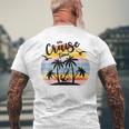 On Cruise Time Cruise Squad Summer Vacation Matching Family Men's T-shirt Back Print Gifts for Old Men