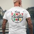 Cruz Family Name Christmas Matching Surname Xmas Men's T-shirt Back Print Gifts for Old Men