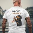 With Dachshund Dog Owners S T-Shirt mit Rückendruck Geschenke für alte Männer