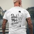 Dad Mode Activated Dad Meme Father's Day Best Father Men's T-shirt Back Print Gifts for Old Men