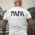 Damen Fisherman Papa Fisher Dad Angelnater Geschenk Mit-Ausschnitt T-Shirt mit Rückendruck Geschenke für alte Männer