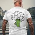 Easy Broccoli T-Shirt mit Rückendruck Geschenke für alte Männer