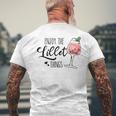 Enjoy The Lillet Things Früchte Cocktail Sommer Alkohol T-Shirt mit Rückendruck Geschenke für alte Männer