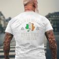Erin Go Bragh Ireland Forever Men's T-shirt Back Print Gifts for Old Men