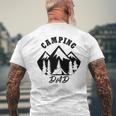 Familie Wildlife Camping Papa Natur Lustiger Spruch T-Shirt mit Rückendruck Geschenke für alte Männer