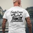 Family Cruise Bahamas 2024 Family Matching Couple Men's T-shirt Back Print Gifts for Old Men