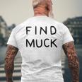 Find Muck Mind Trick T-Shirt mit Rückendruck Geschenke für alte Männer