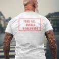 Free All Angels Worldwide T-Shirt mit Rückendruck Geschenke für alte Männer