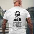 Friedrich Nietzsche Philosophie Deutscher Philosopher Gray T-Shirt mit Rückendruck Geschenke für alte Männer