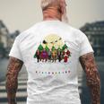 Friends The One With The Halloween Party Christmas Shirt Mens Back Print T-shirt Gifts for Old Men