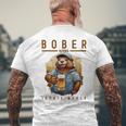 Bober Bóbr Kurwa Polish Kurwa Bober T-Shirt mit Rückendruck Geschenke für alte Männer