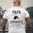 Dad Future Dad Crossfit Game Men's T-shirt Back Print Gifts for Old Men