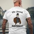 Second 2Nd Amendment Right To Bear Arms Men's T-shirt Back Print Gifts for Old Men