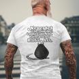 Vintage Saying About A Rat's Ass For Dad Grandpa Mens Back Print T-shirt Gifts for Old Men