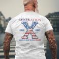 Generation X Raised On Hose Water And Neglect 4Th Of July Men's T-shirt Back Print Gifts for Old Men