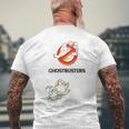 Ghostbusters Frozen Empire No Ghost Stay Puft Gray T-Shirt mit Rückendruck Geschenke für alte Männer