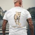 I Go Meow Cute Singing Cat Meme I Go Meow Cat Men's T-shirt Back Print Gifts for Old Men