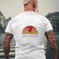 Grill Master V2 Mens Back Print T-shirt Gifts for Old Men