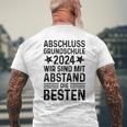 Grundschule Abschluss 2024 Mit Abstand Die Besten Kinder T-Shirt mit Rückendruck Geschenke für alte Männer