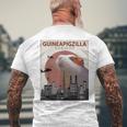 Guineapigzilla Guinea Pig T-Shirt Mens Back Print T-shirt Gifts for Old Men