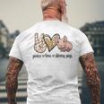 Hairless Guinea Pig Men's T-shirt Back Print Gifts for Old Men