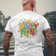 Happy Holi India Colors Festival Spring Toddler Boys Men's T-shirt Back Print Gifts for Old Men
