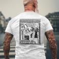 Hathor Ancient Egypt Egyptian God Graphic Men's T-shirt Back Print Gifts for Old Men