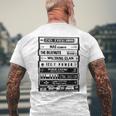 Hip Hop Artists Cassettes De Rap Old School Camiseta Hombre Estampado Espalda Regalos para ancianos