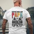 Homme Cadeau Papa Bricoleur Drôle Pour Papa Bricoleur T-shirt imprimé au dos Cadeaux pour les vieillards