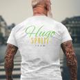 Hugo Spritz Kurzärmliges Herren-T-Kurzärmliges Herren-T-Shirt, Holunder Sommer Prosecco Cocktail Geschenke für alte Männer