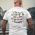 It's A Lucky Day For Occupational Therapy St Patrick's Day Men's T-shirt Back Print Gifts for Old Men