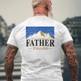 It's Not A Dad Bod It's A Father Figure Buschs-Tee-Light-Beer Mens Back Print T-shirt Gifts for Old Men